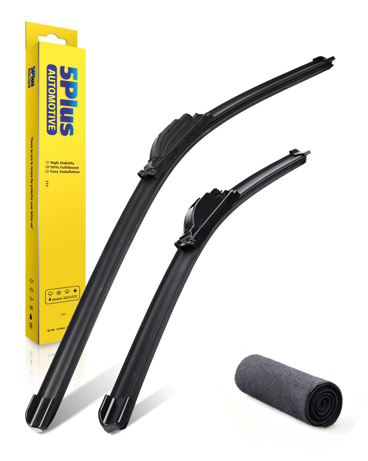 Five Plus wiper blades for Nissan TITAN/Armada, 24-inch focus, enhances rain visibility
