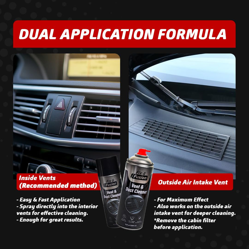 FIX & FUSION odor freshening cabin airflow after use