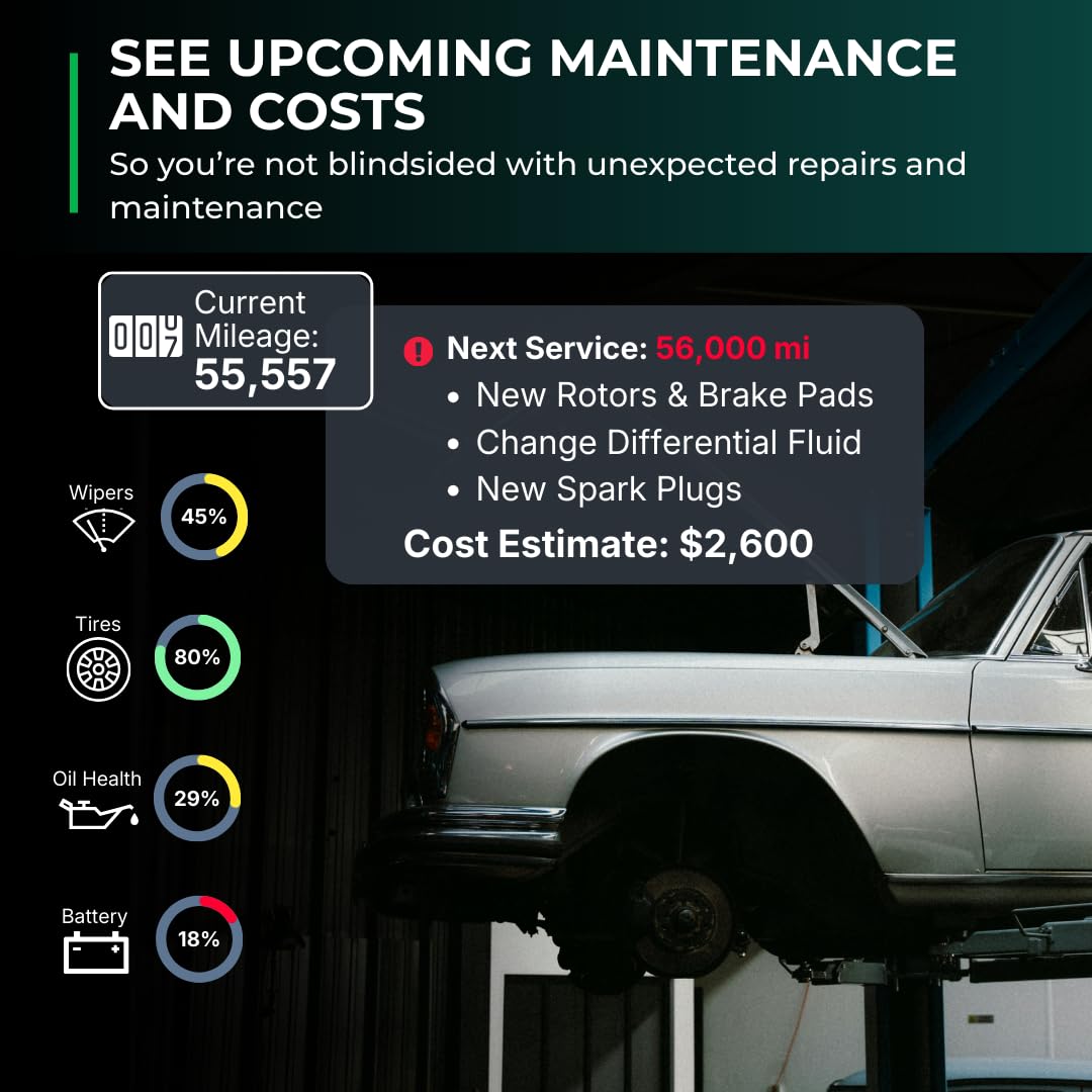 FIXD managing multiple vehicles in app for organized maintenance tracking