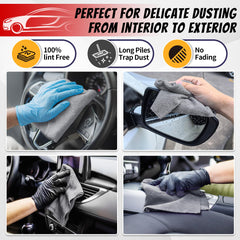 FIXSMITH towels in glove compartment for on-the-go spills
