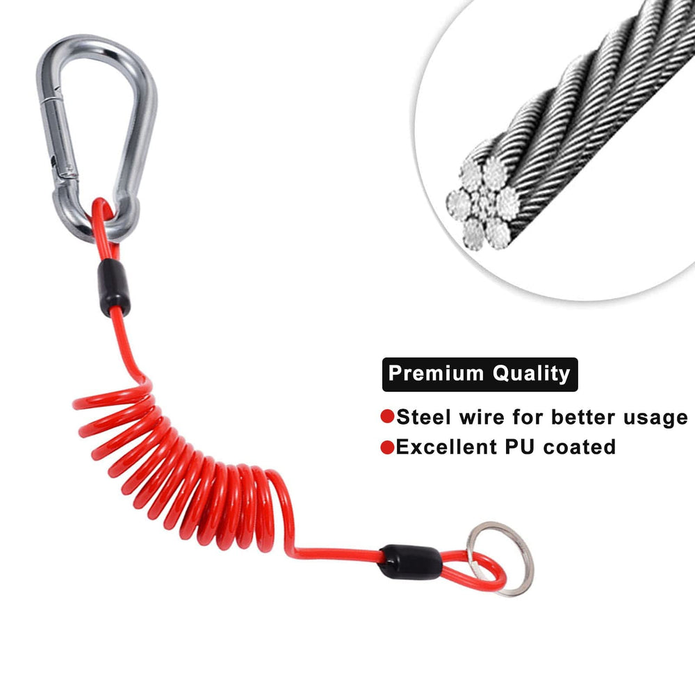 Durable, UV-coated FizLig cable resists wear on long trips