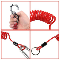 FizLig four-pack-emergency-cables ready for quick trailer safety backup.