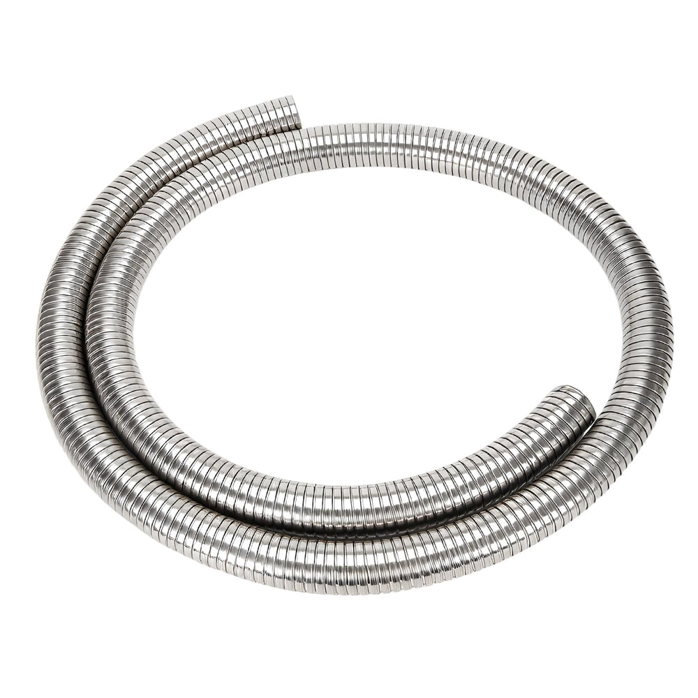 FizzBOP exhaust flex pipe shows a flexible stainless steel connection for misaligned exhausts.