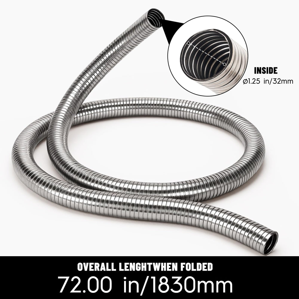 FizzBOP pre-cut stainless steel tube ready for quick installation and reliable sealing.