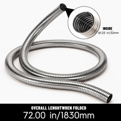 FizzBOP pre-cut stainless steel tube ready for quick installation and reliable sealing.