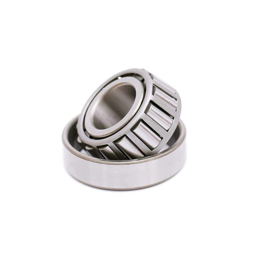 FKG LM11949 LM11910 bearing pair close-up highlights precision engineering.