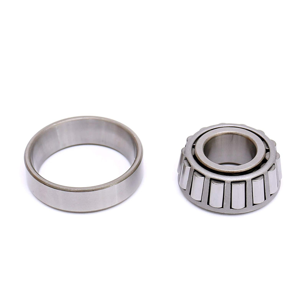 FKG LM11949 LM11910 tapered bearings side view shows compact size for easy installation.