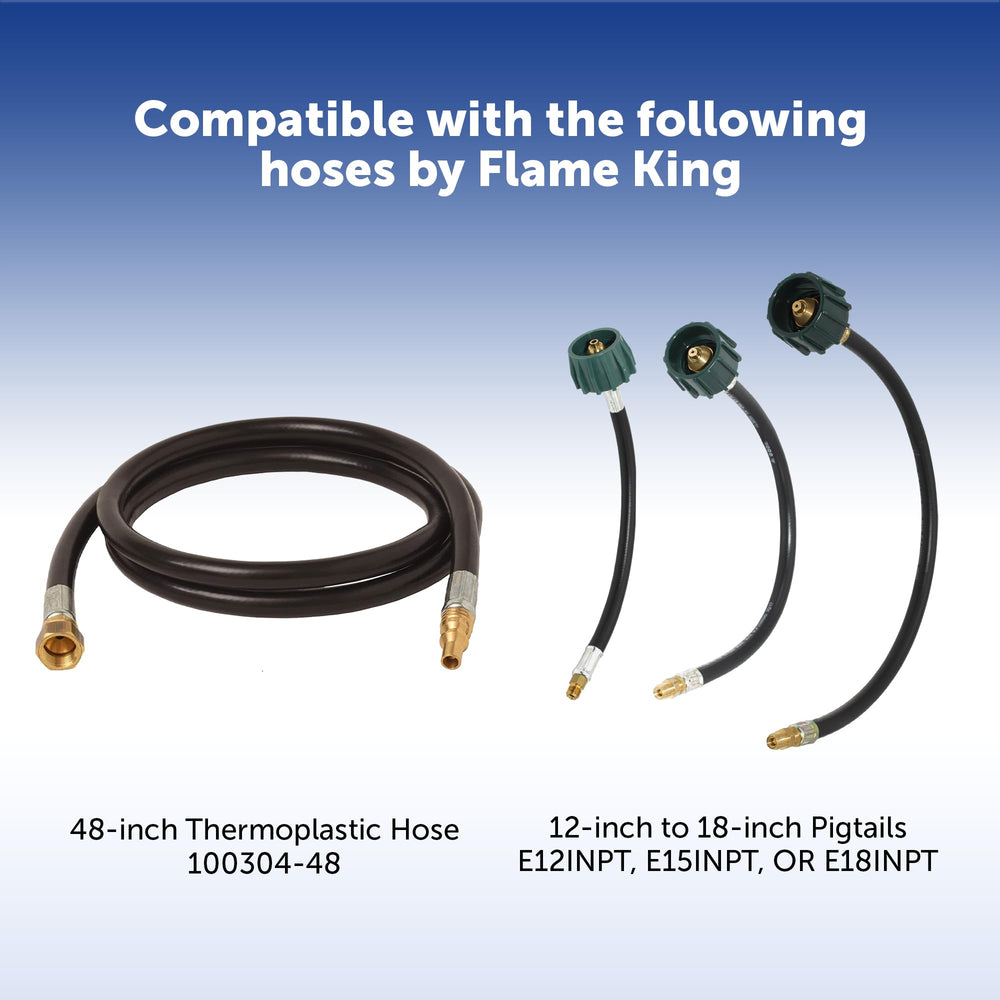 Flame King ACR-2a pigtail option compatibility with E15INPT