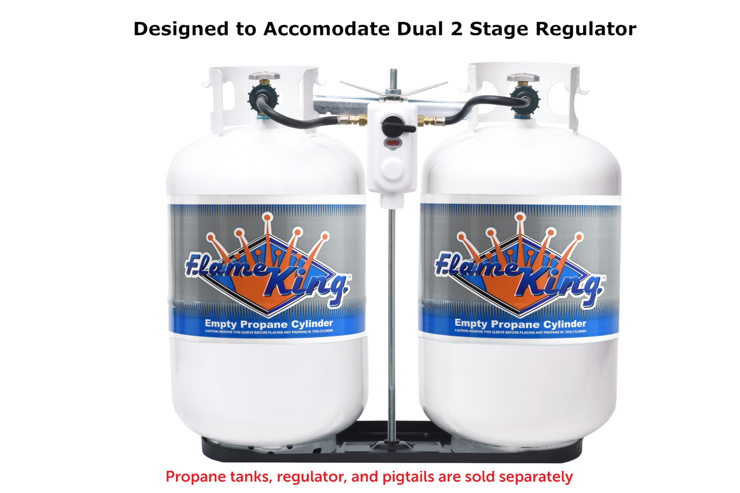 Flame King installation kit included for simple RV mounting