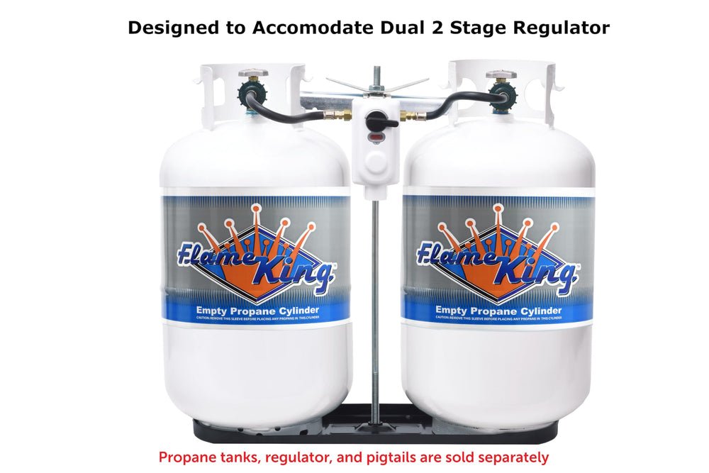 Flame King installation kit included for simple RV mounting