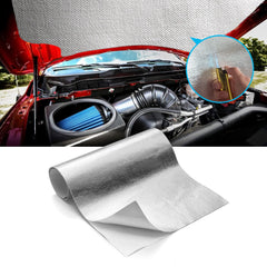 FLASLD reflective surface highlights radiant heat reduction near engine components