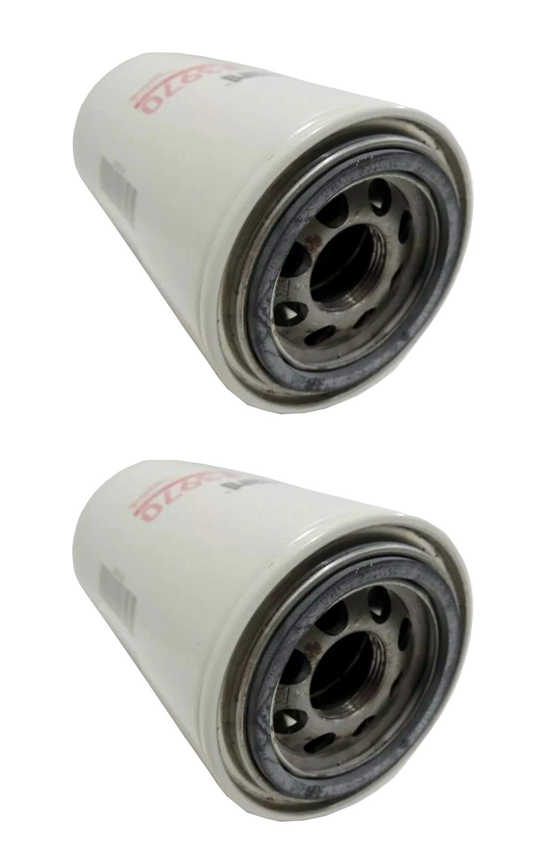 Fleetguard LF3970 oil filter pack of 2, side view, simple replacement during service.