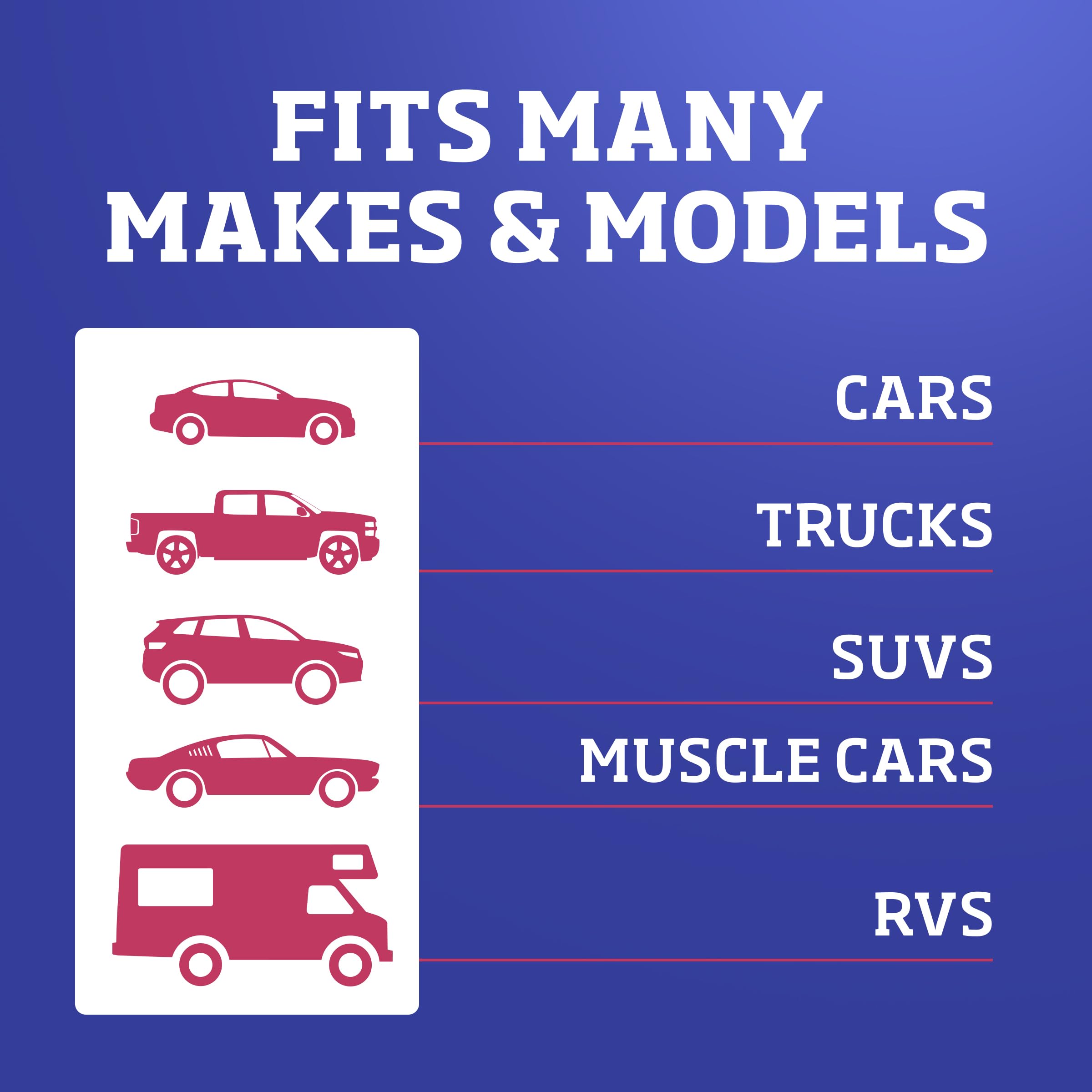 Potted electronics offer water resistance and vibration protection in the engine bay.
