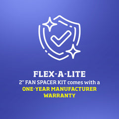 Flex-A-Lite spacer with soft-radius edges reduces stress on radiator components