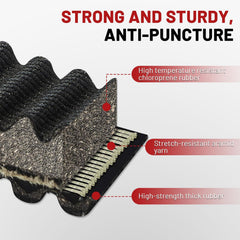 FLIBEN drive belt for Polaris Ranger XP 1000 keeps drive smooth through mud.