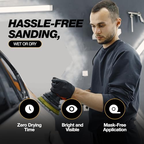 Flickers Premium Black Dry Guide Coat Kit sanding flow stays smooth for consistent results