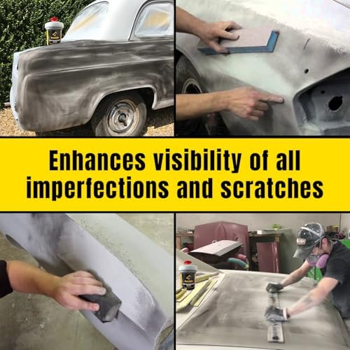 Flickers Premium Black Dry Guide Coat Kit wet-dry sanding versatility enables flexible workflows
