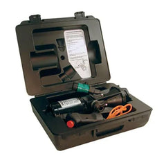 Flojet macerator pump with stainless steel grinder reduces waste to 1/8 inch for smooth flow.