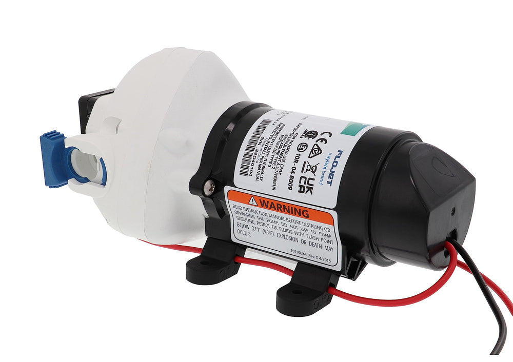 Flojet R3526144D offers a low-maintenance option for campers and boaters