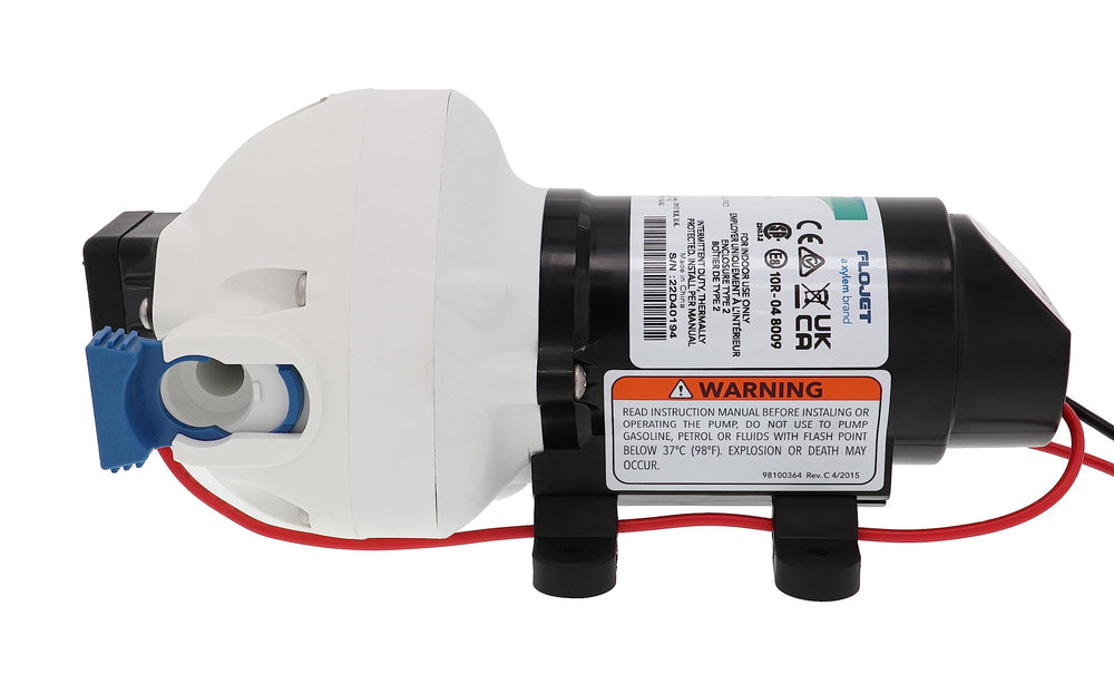 Flojet R3526144D endures 160F temperatures for varied climate conditions
