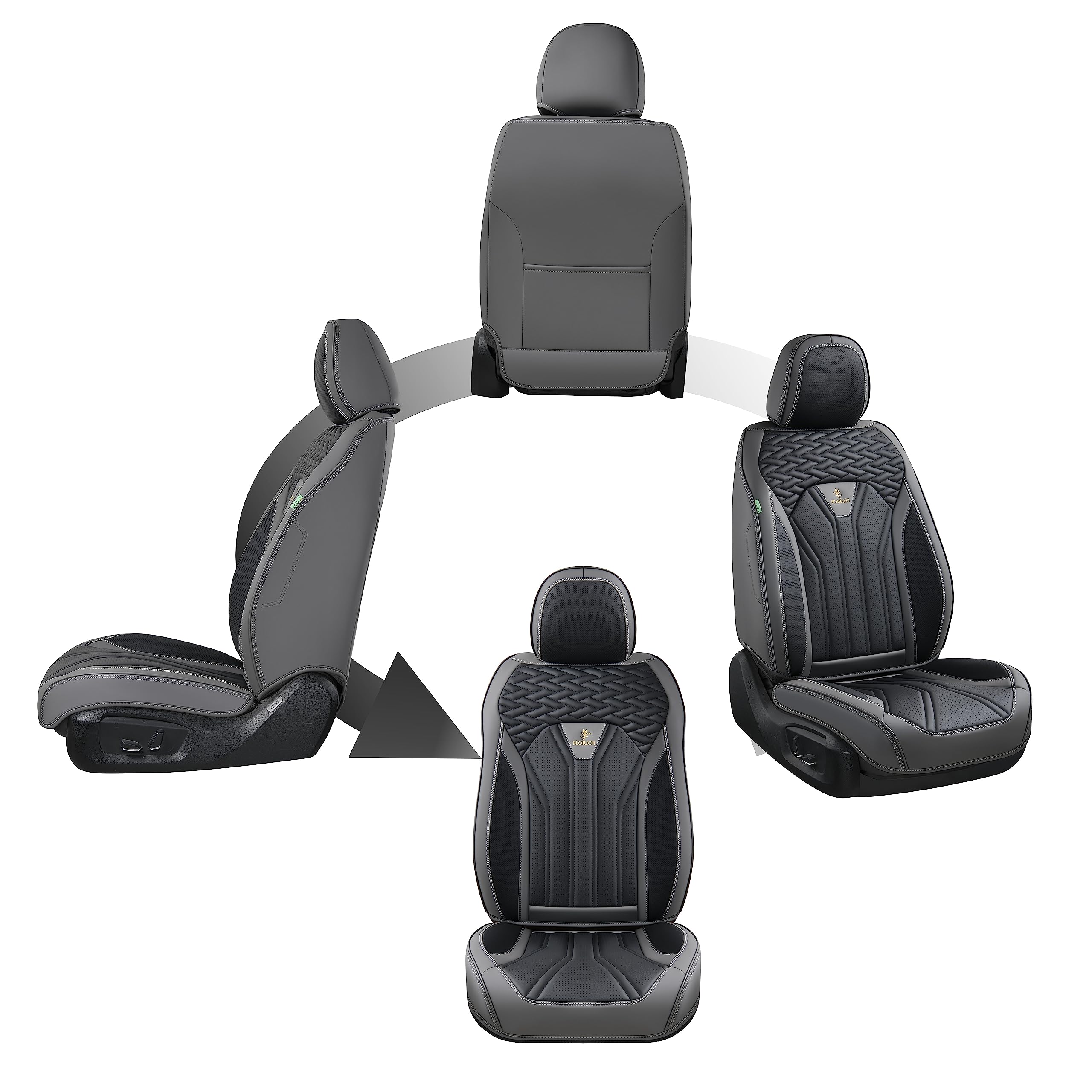 FLORICH 360-degree protection wraps around the seat for a clean, durable look.