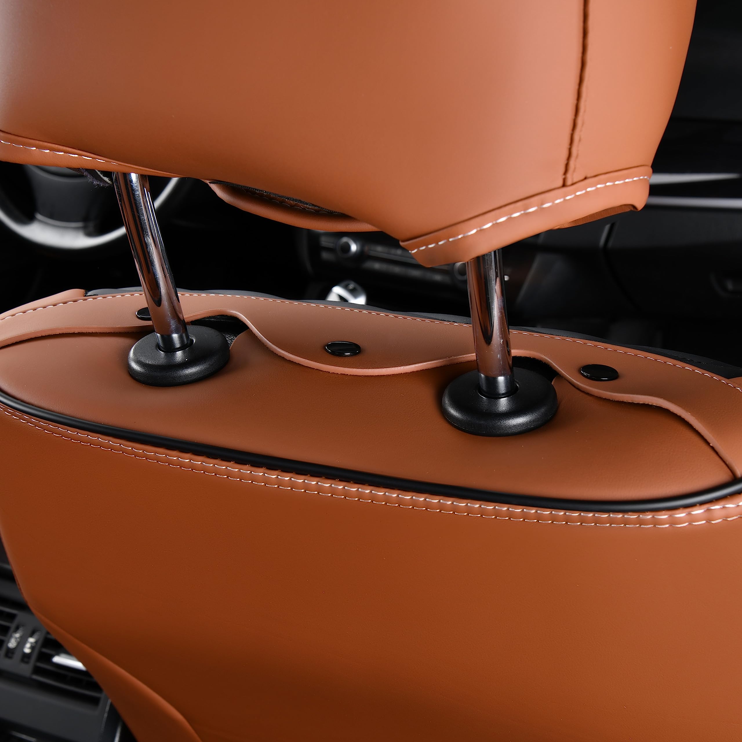 FLORICH brown and black colorway complements diverse interiors.