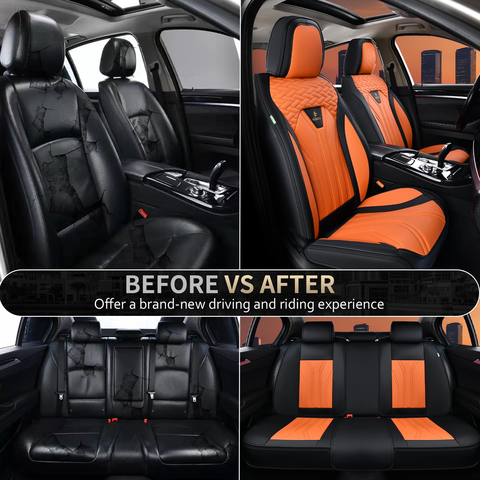 FLORICH included kit with front and rear covers for easy setup.