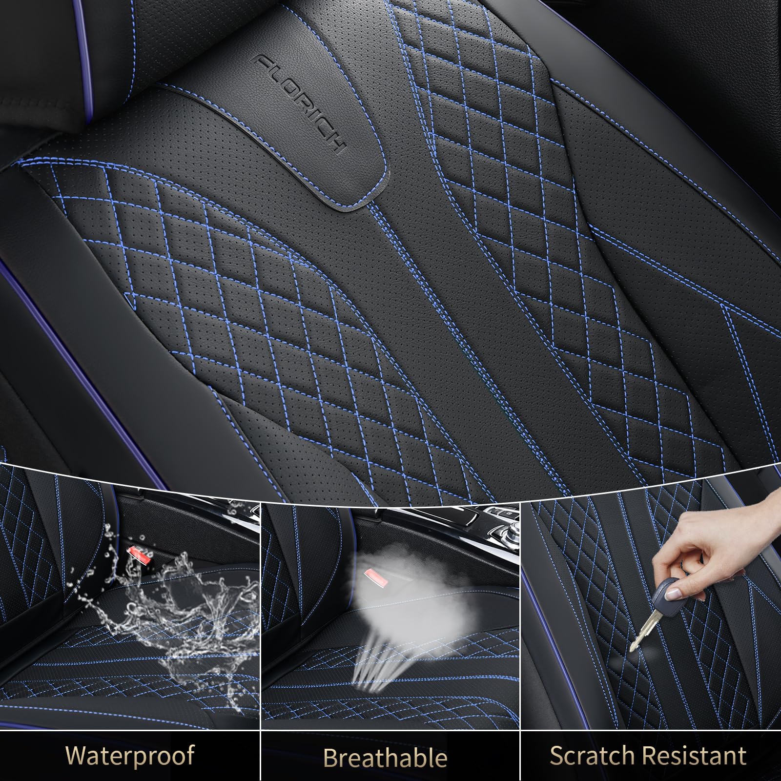 FLORICH airbag-safe design preserves safety components during seating