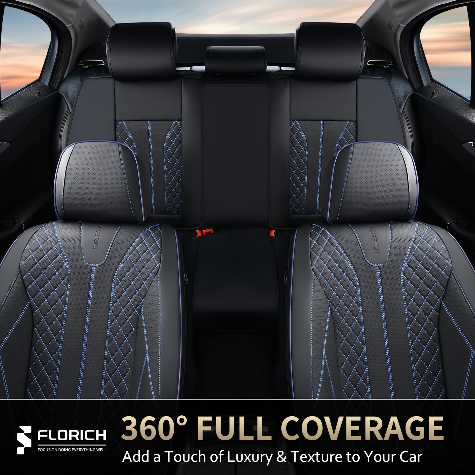 FLORICH easy-installation design ensures a snug, slip-free fit quickly