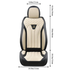 FLORICH leather seat covers provide 360° protection for full seat coverage.