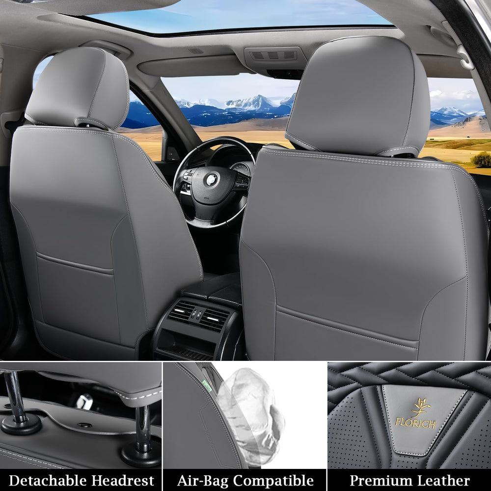 FLORICH airbag-safe design preserves safety features with reserved exit openings.