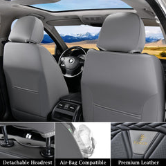 FLORICH airbag-safe design preserves safety features with reserved exit openings.