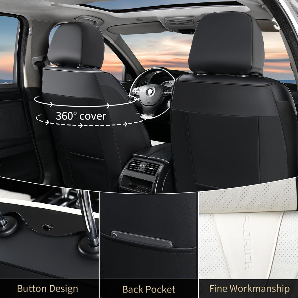 FLORICH scratch-resistant diamond-pattern cover preserves interior style