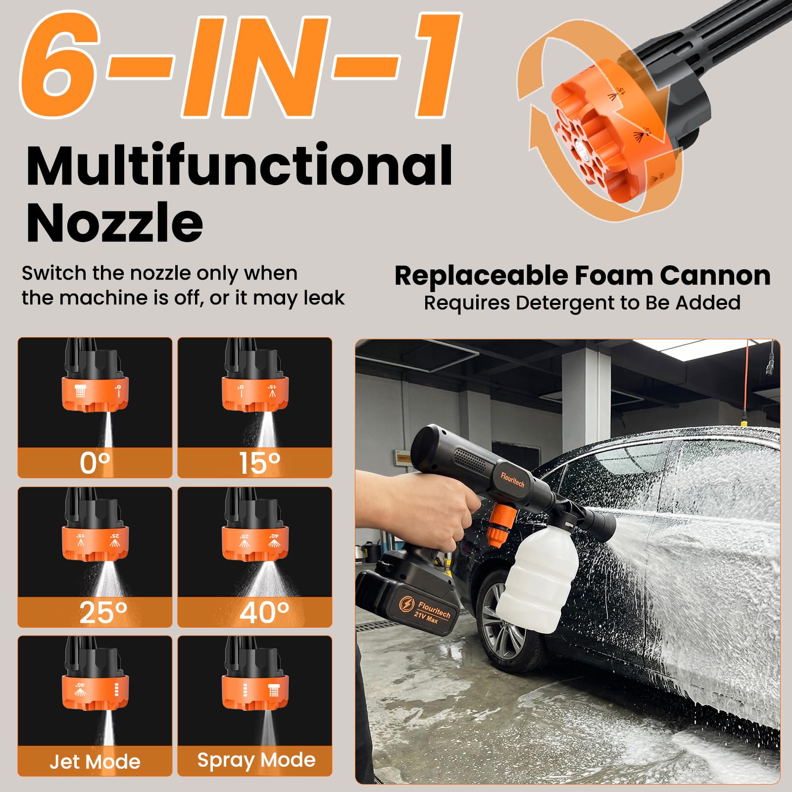 Flouritech battery packs enable longer cordless cleaning sessions