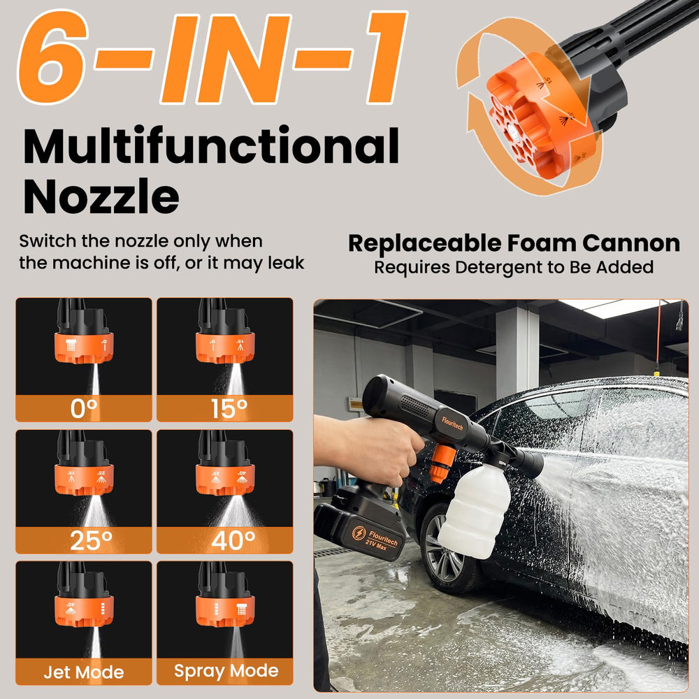 Flouritech battery packs enable longer cordless cleaning sessions
