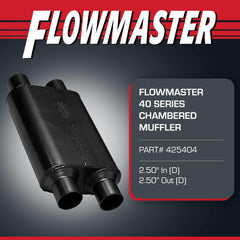 Flowmaster 40 Series side profile highlighting performance-ready design
