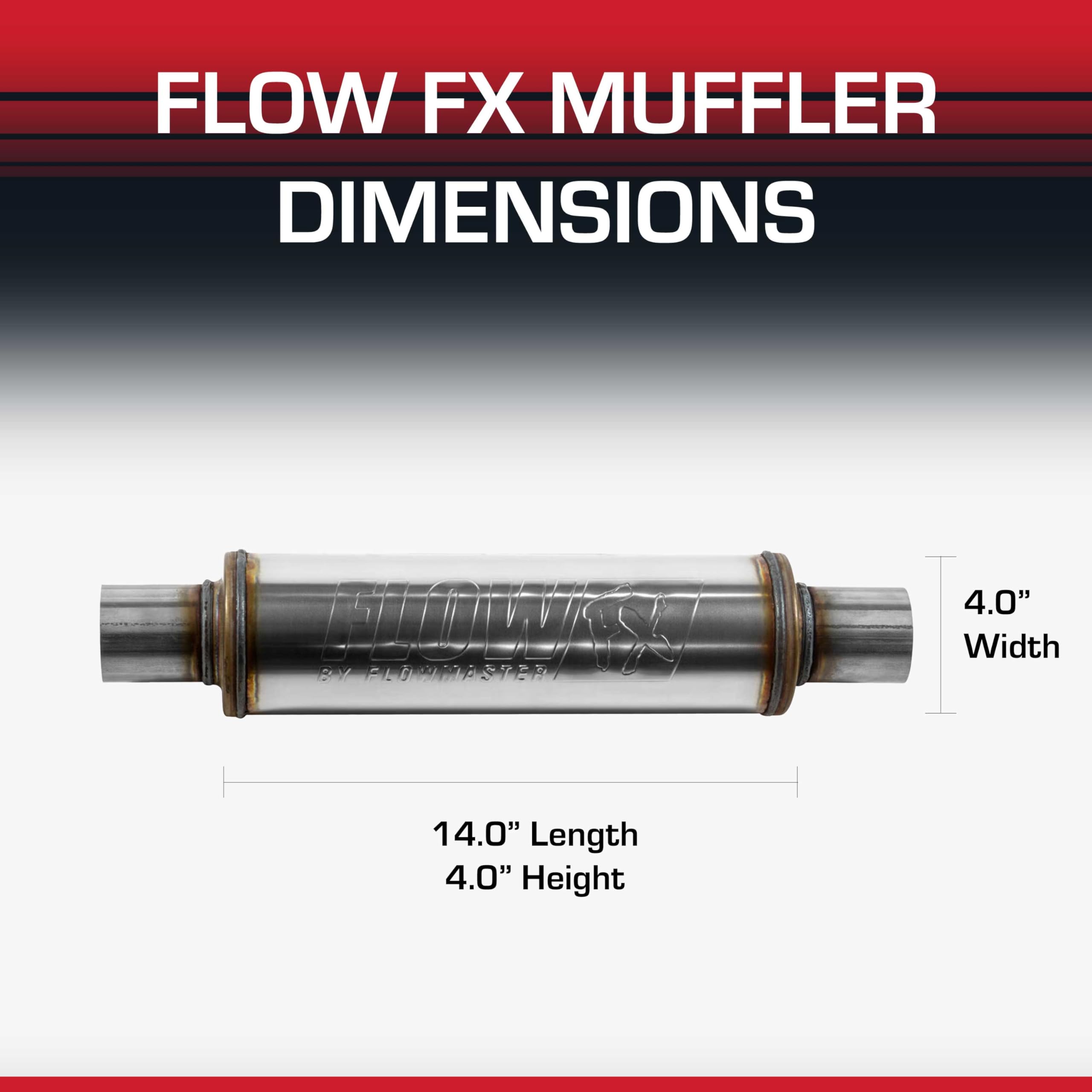 Flowmaster Flow FX MIG welded durability for long-lasting use