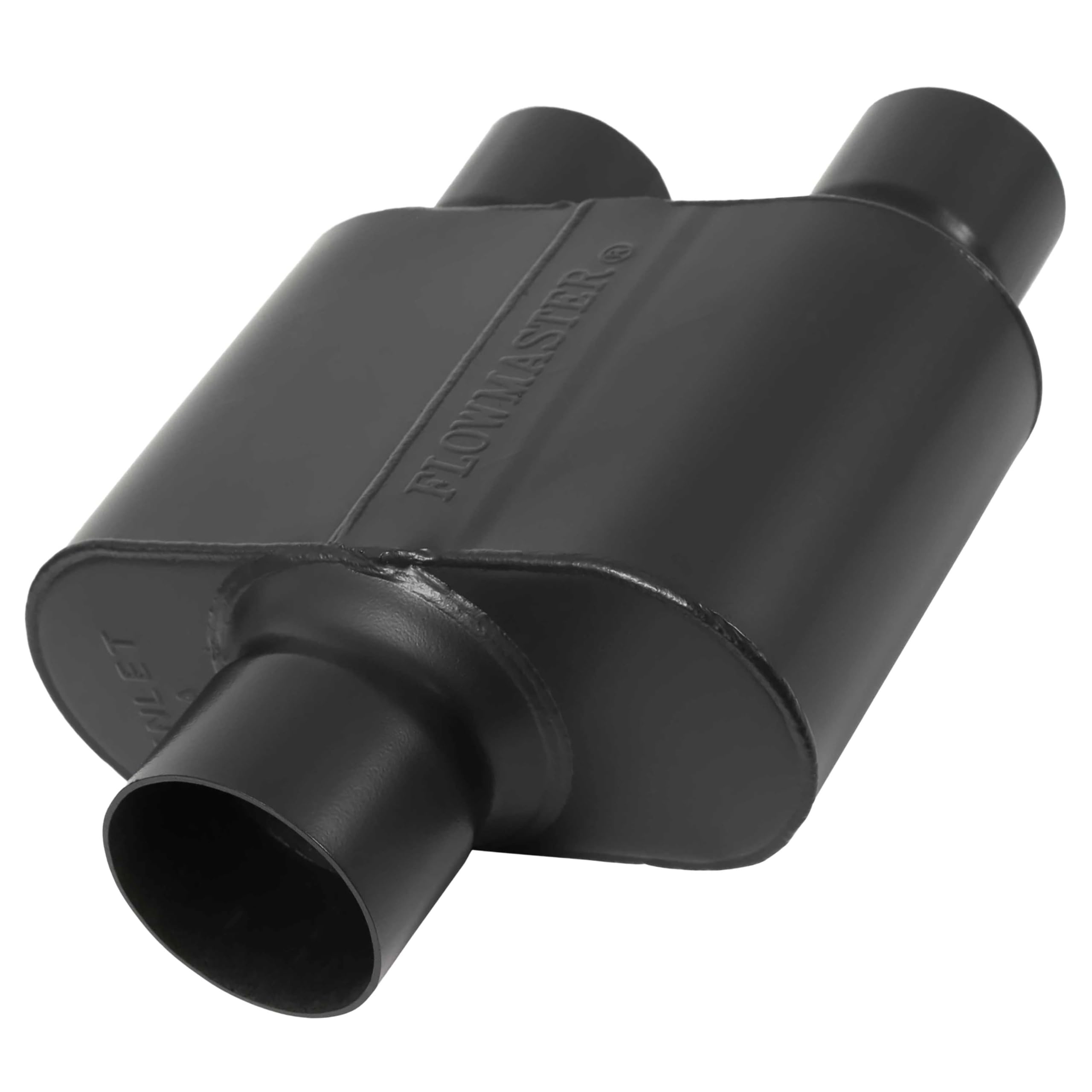 Flowmaster Super 10 Series center inlet muffler with bold street tone