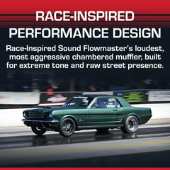 Flowmaster Super 10 Series Delta Flow technology internal chamber path