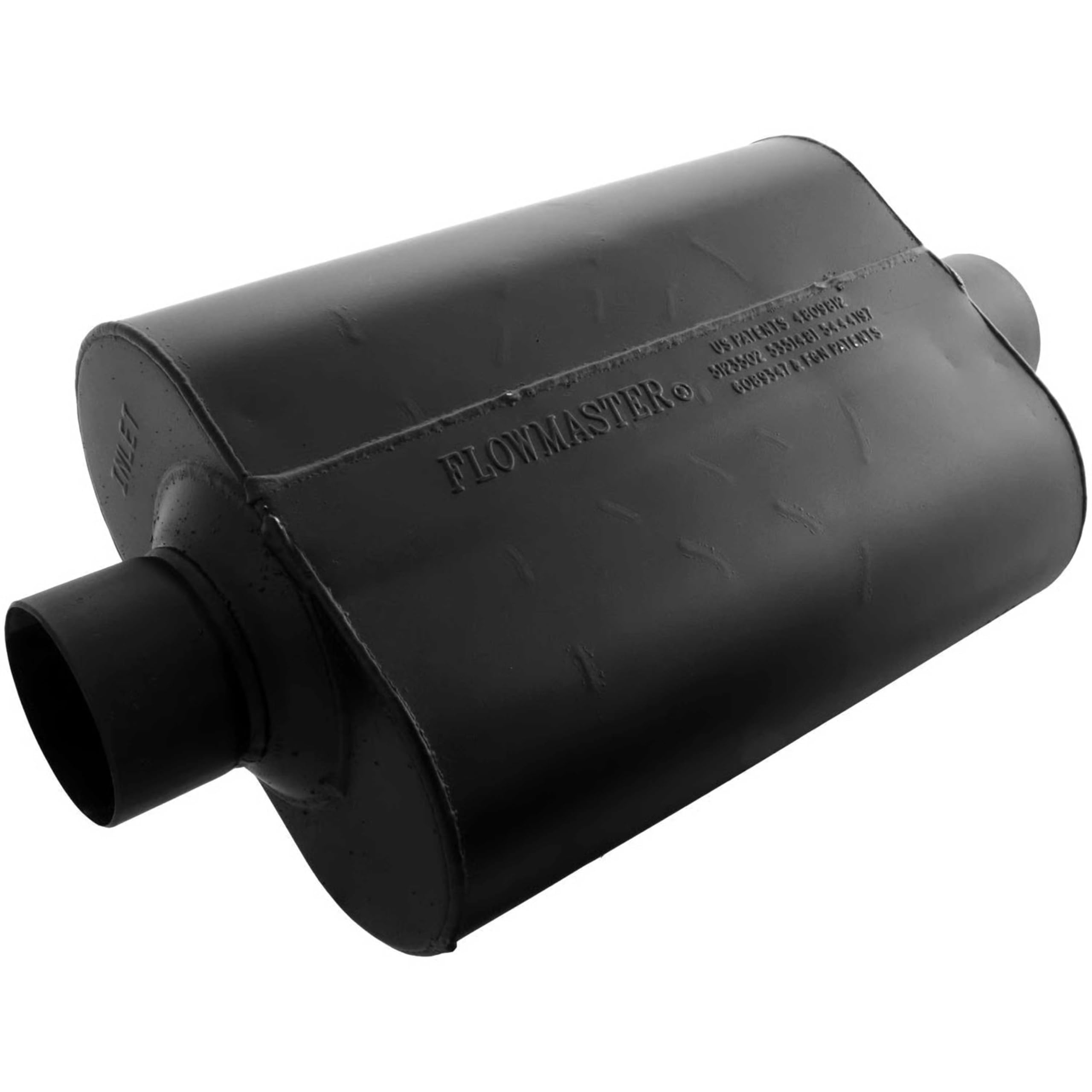 Flowmaster Super 44 muffler body in aluminized steel for durable performance