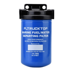 FLTRUCKTOP MAR-10MEL-00-00 water separator filter in use for Yamaha outboard engines