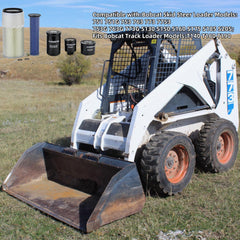 FLTRUCKTOP filters closeup shows replacement elements for Bobcat compatibility