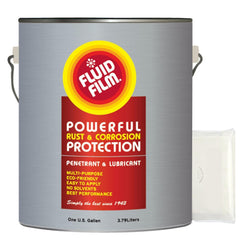 Fluid Film rust inhibitor bottle for undercarriage protection.