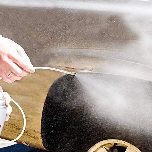 Fluid Film Black chassis coating adds a protective black finish on vehicles.