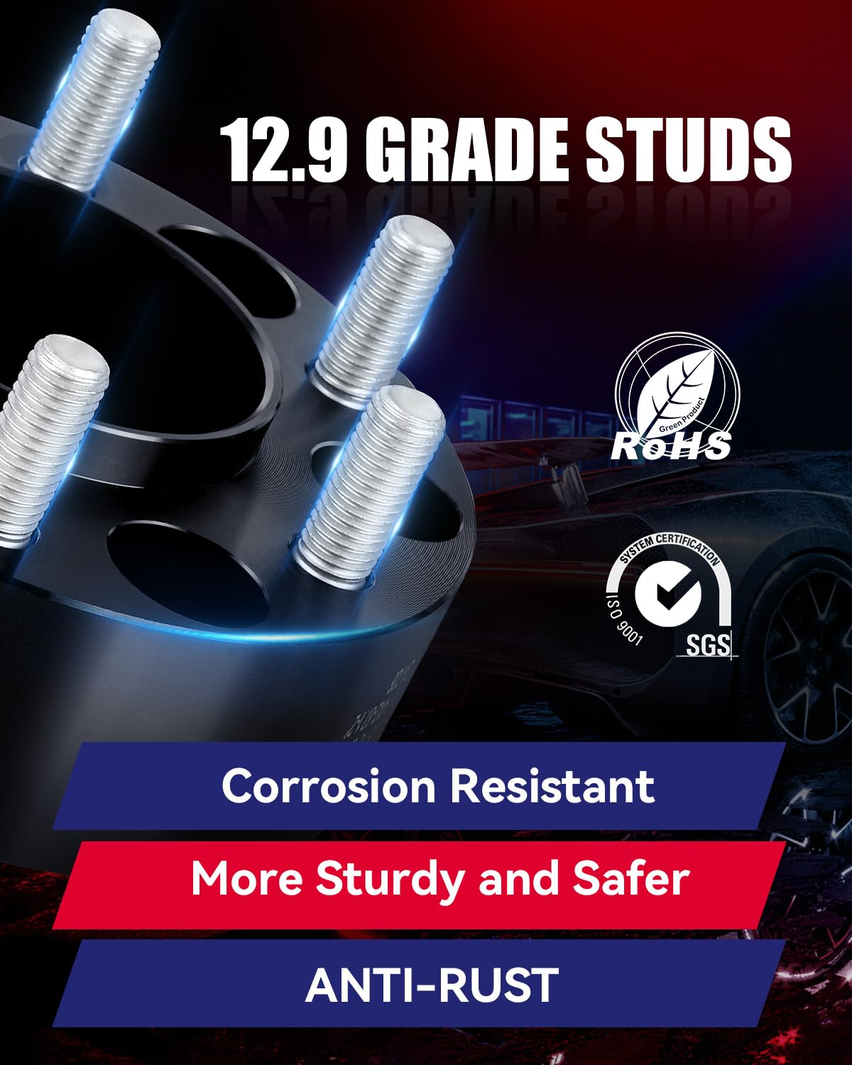 Flycle 14x1.5 thread pitch supports secure installation