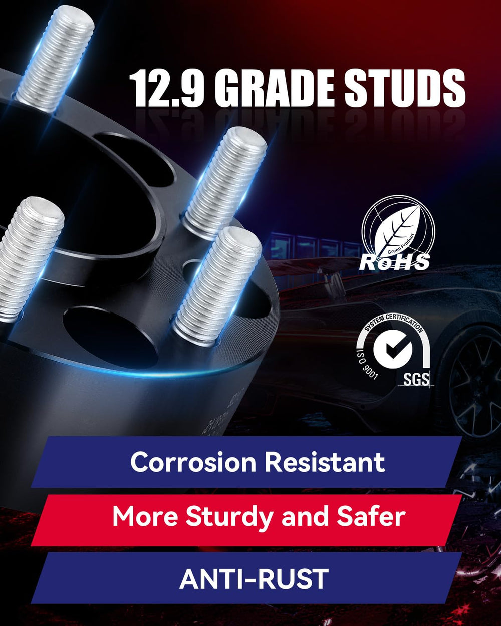Flycle 14x1.5 thread pitch supports secure installation