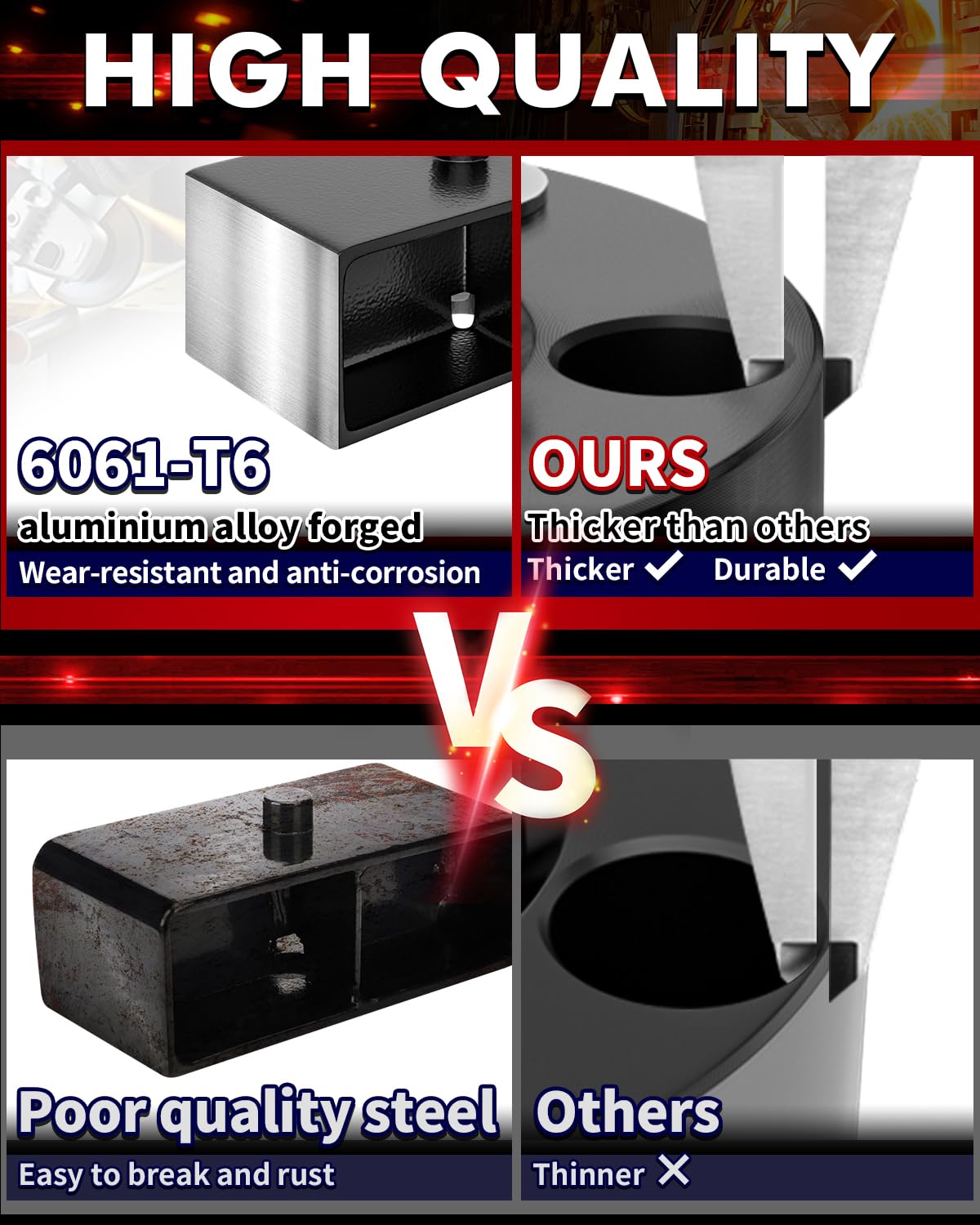 FLYCLE 6061-T6 aluminum closeup emphasizes high precision and corrosion resistance