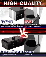 FLYCLE 6061-T6 aluminum closeup emphasizes high precision and corrosion resistance