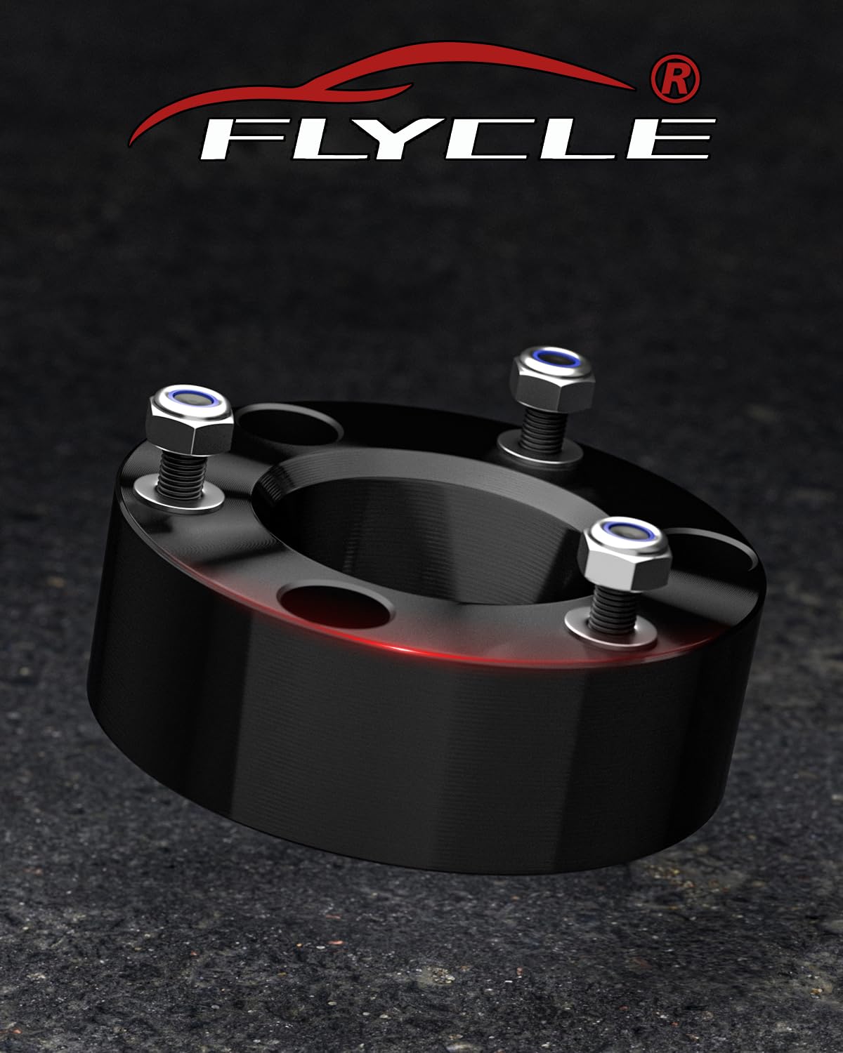 FLYCLE anodized finish image communicates corrosion resistance and low-maintenance appeal