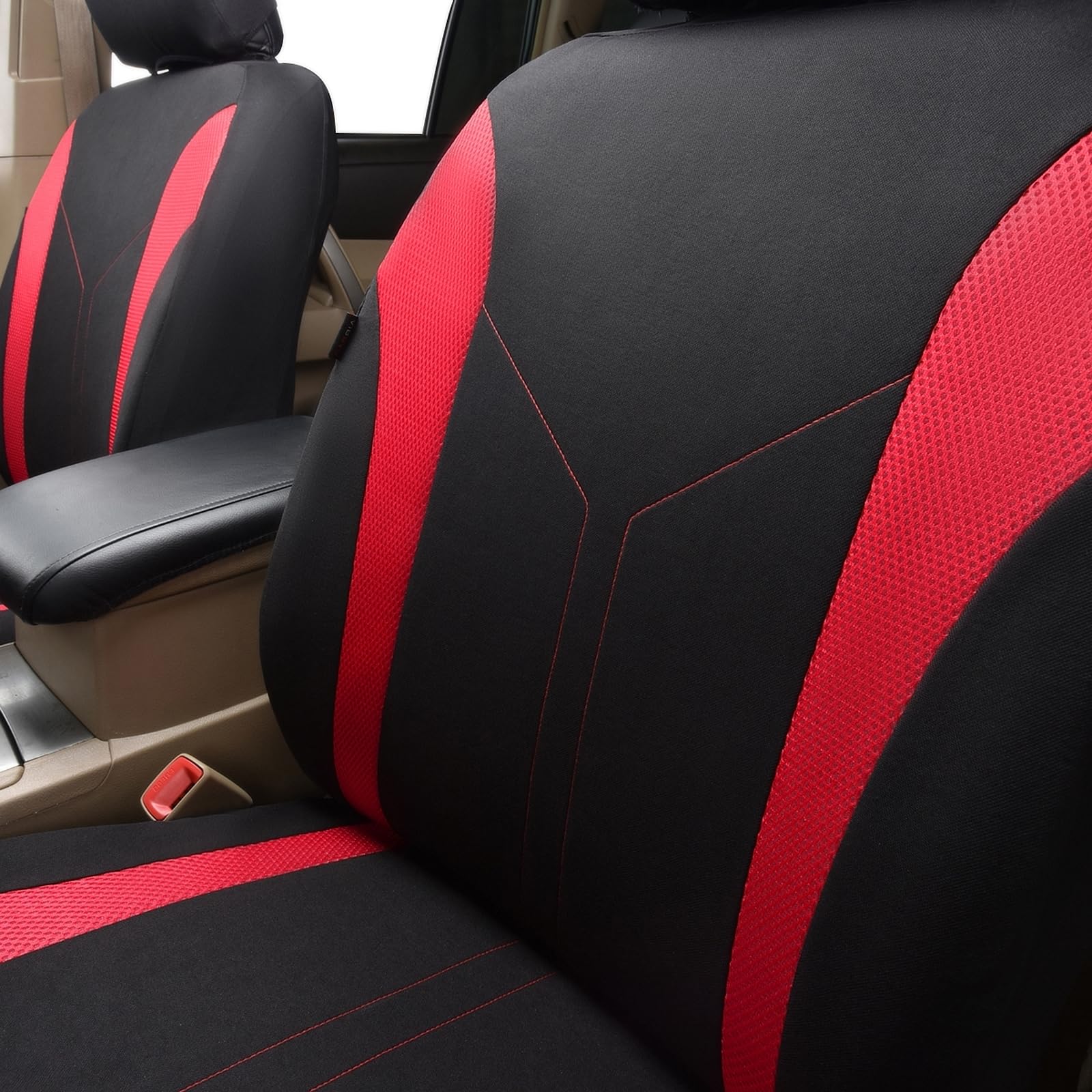 Flying Banner airbag-compatible design keeps side airbags safe during use.